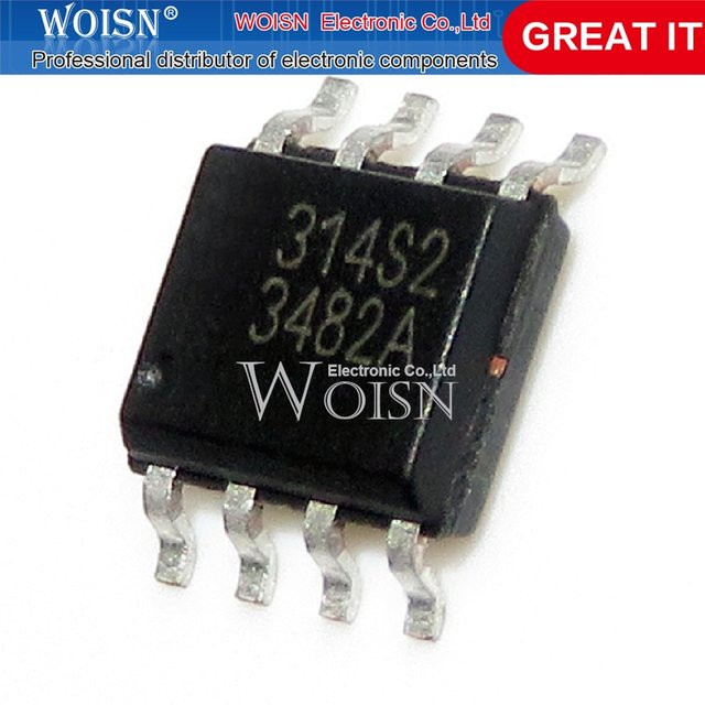 10 Stück Chipsatz EUP3482A EUP3482 P3482A in Schwarz SOP-8 - Bild 1