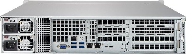 Supermicro CSE-213BAC8-R1K23WB Computer-Gehäuse Rack Schwarz mit 1200 W - Bild 1