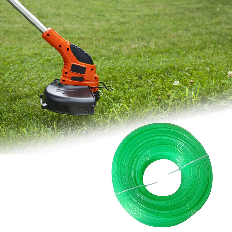 Professionelle runde Nylon-Rasentrimmerleine in Orange, 100 m Länge, erhältlich in 1,6 mm, 2,0 mm oder 2,4 mm für die Rasenpflege - Bild 4