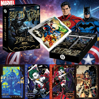 KAYOU DC Sammelkarten, Superman Batman Universe Glow Legend Proof-Karten, bunt - Bild 1