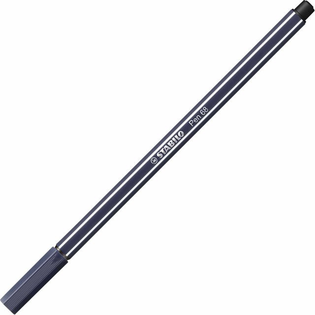 STABILO Pen 68 Tintenroller in Paynesgrau mit feiner Spitze - Bild 1