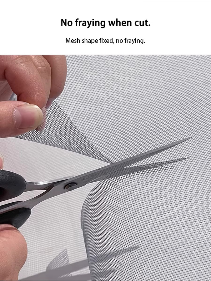 TranquilTouch Insektennetz Grau – Waschbares Mücken-Fenstergitter aus hochfester Nano-Dichte-Faser - Bild 3