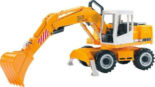 Bruder Liebherr Schaufelbagger Baufahrzeug Modell - Bild 1