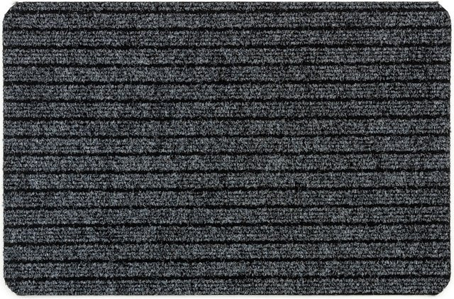 ASTRA Breitripsmatte Fußmatte aus Polypropylen Anthrazit B: 50 cm, T: 80 cm - Bild 1