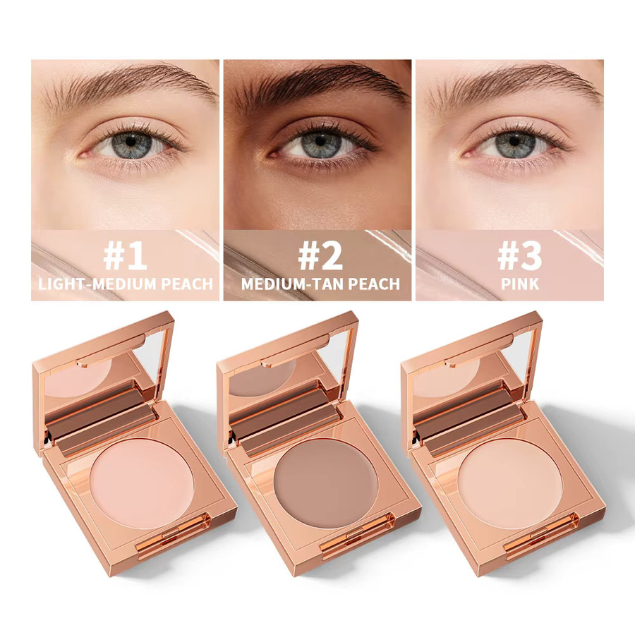 ibcccndc CC Full Coverage Pressed Powder Foundation, Pink, Matt - Bild 2