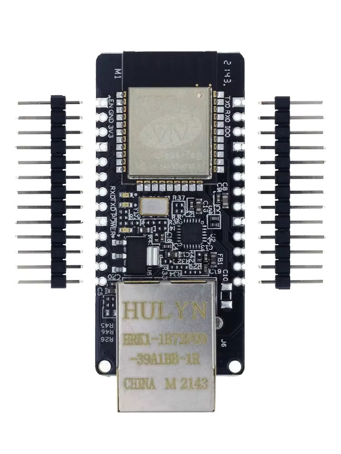 Estardyn WT32-ETH01 ESP32 Industrielles IoT-Gateway in Schwarz mit Ethernet, WLAN und Bluetooth sowie LAN8720A für programmierbare Steuerungen - Bild 2
