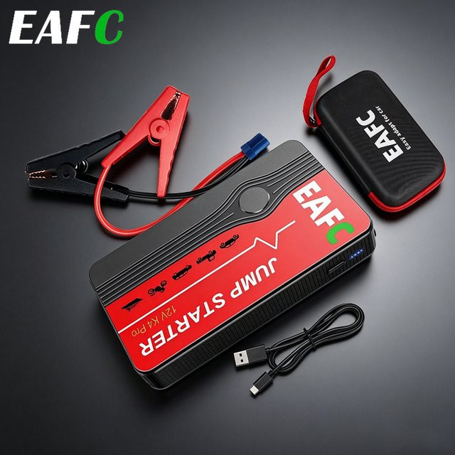 EAFC Auto-Starthilfe Powerbank 12V 1000A Notfall-Booster mit Beleuchtung - Bild 1