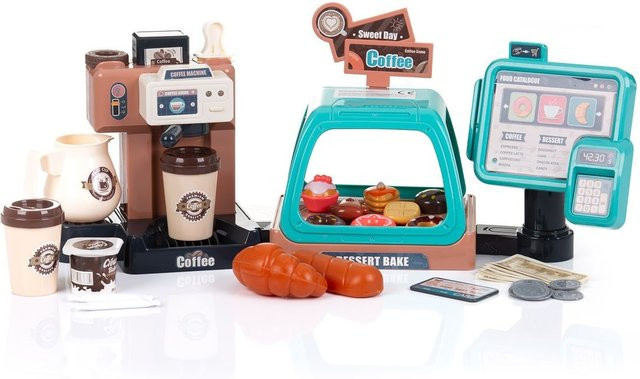 Chipolino Spielzeug Coffee Shop, 41-teiliges Set, braun - Bild 1