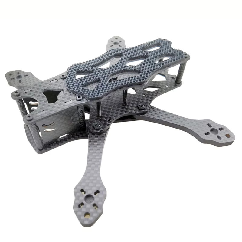 Foxhound APEX FPV Mini Kohlefaser-Rahmensatz für Racing Drone Quadcopter, Schwarz, 150 mm - Bild 2