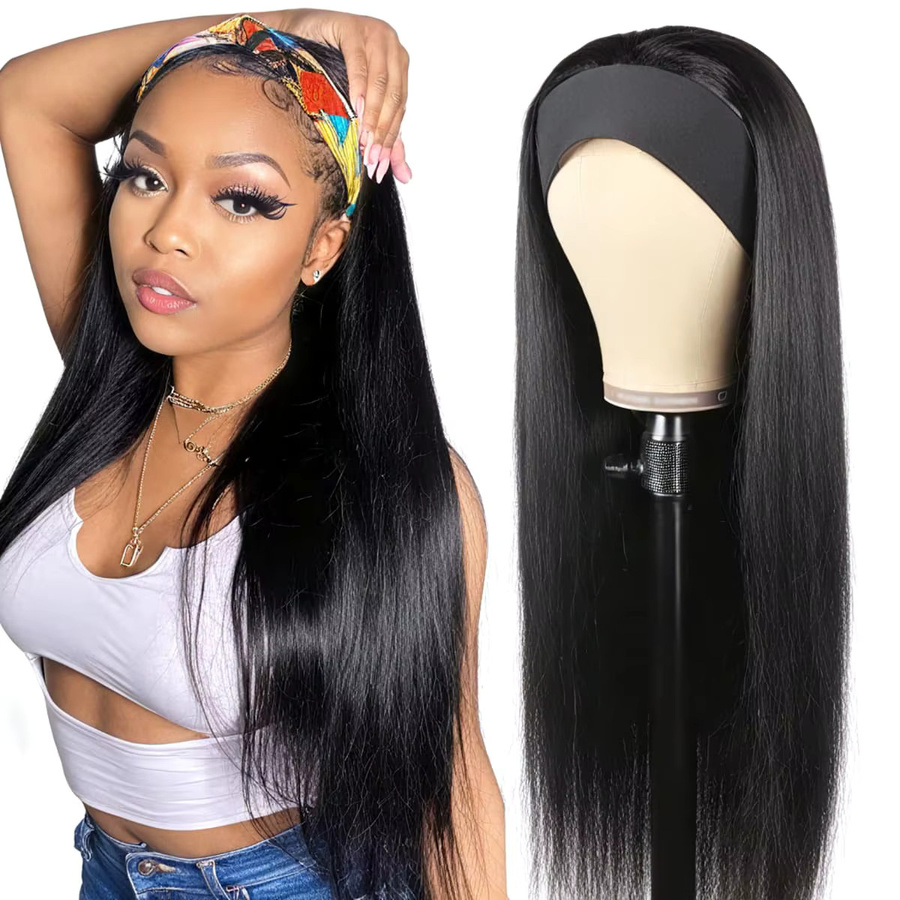 G&T Wig Stirnband-Perücke, synthetisch, glatt, Damen - Bild 3