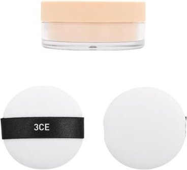 3CE Natural Finish Loose Powder Bright Skin beige, 8,5 g - Bild 1