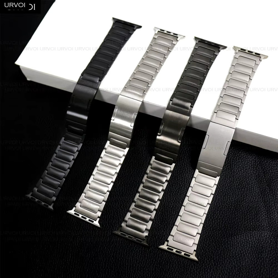 URVOI Uhrenarmband Titan, Silber, Unisex - Bild 2