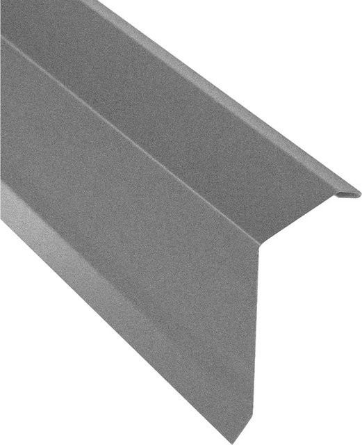 Smart Cover Solution Kantenwinkel H12 aus verzinktem Stahl, Grau, B/T/H: 5,1 x 100 x 10,7 cm - Bild 1