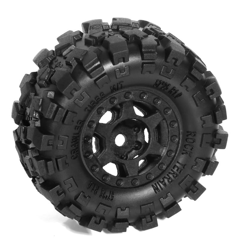 RS Red Spider 1.0 Beadlock Wheel Mud Tires Set, Zubehör, Rot - Bild 2