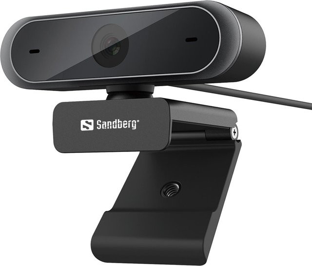 Sandberg USB Webcam Pro Full HD 1080p in Schwarz - Bild 1