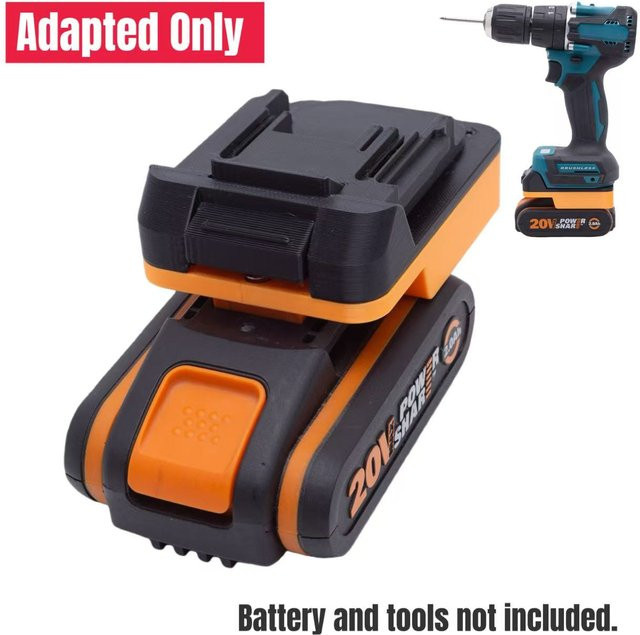 Worx zu Makita Akku Adapter für Worx 20V 4PIN Li-Ionen-Akkus und Makita 18V Werkzeuge - Bild 1
