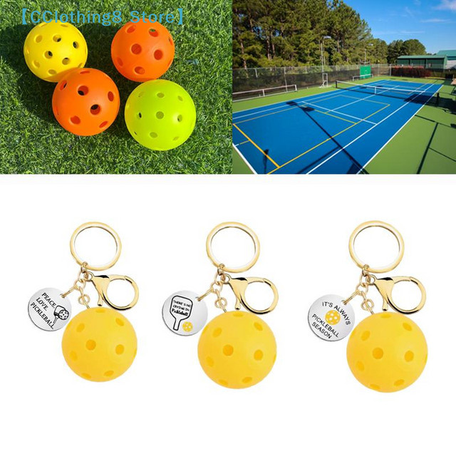 Schlüsselanhänger Pickleball, Unisex - Bild 1