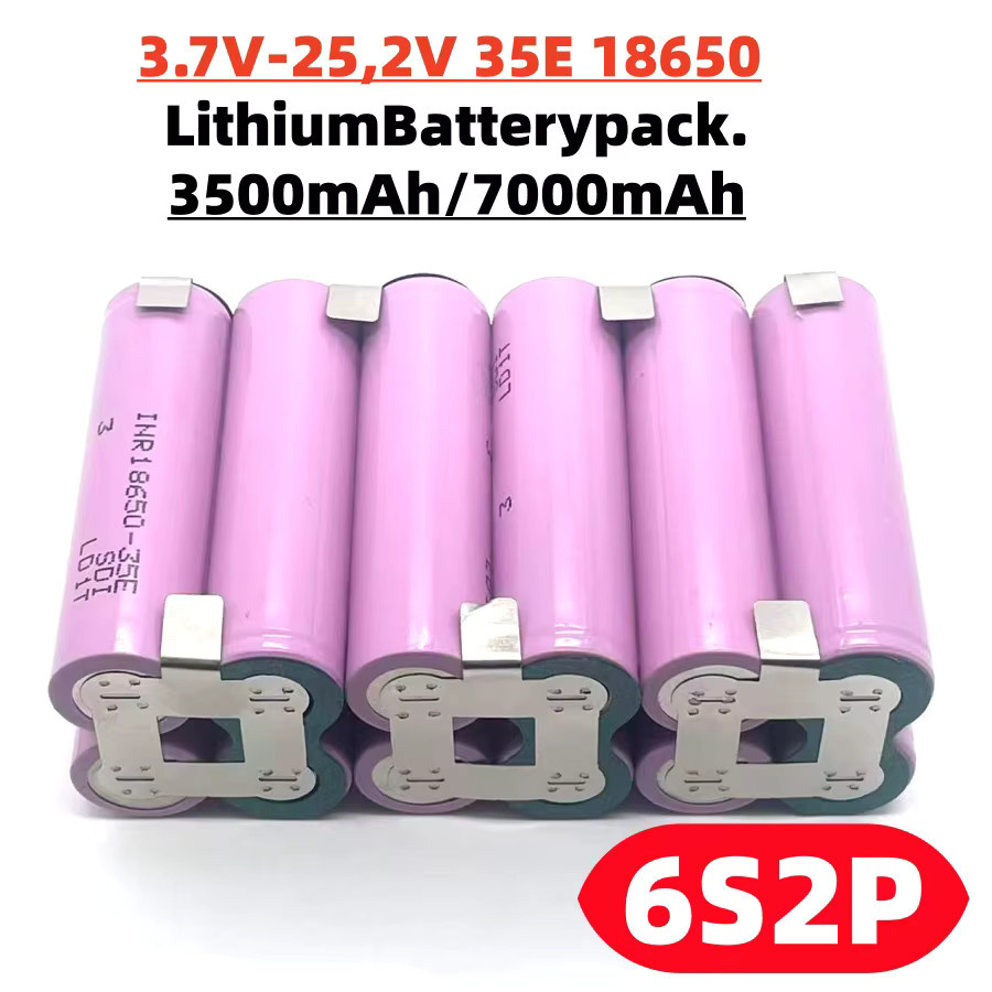 Roza Cinnie Premium 35E 18650 Lithiumbatterie mit 3500 mAh für Schraubendreher und Bohrmaschinen - Bild 4