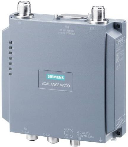 Siemens IWLAN Client 6GK5738-1GY00-0AA0 Dual-Band Access Point in Grau mit 300MBit/s und 2.4GHz/5GHz - Bild 1