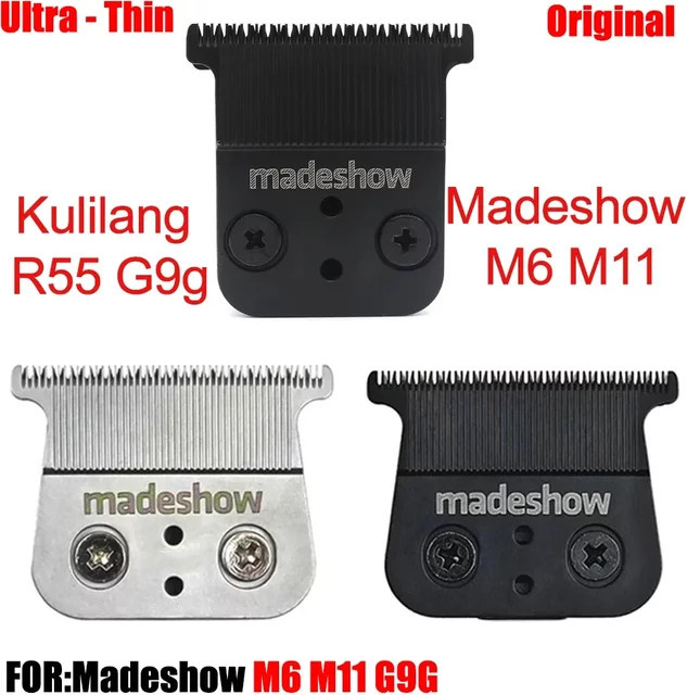 MotFex Madeshow M6 Klinge M11 R55F P700 G9G MINI Schneidkopf für Haarschneider und professionelle Trimmer in Schwarz - Bild 1