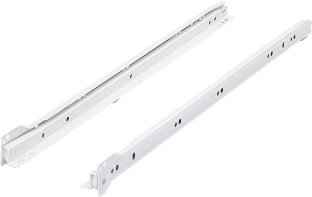 Hettich Rollschubführung Weiß, Länge: 300 mm, Tragkraft: 20 kg - Bild 1