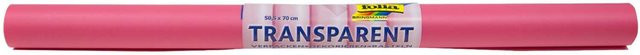 folia Transparentpapier Rosa Pink B: 50,5 cm, H: 70 cm - Bild 2