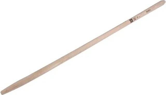 LUX-TOOLS Schaufelstiel aus Buchenholz in Braun, Höhe: 130 cm, Durchmesser: 4 cm - Bild 1