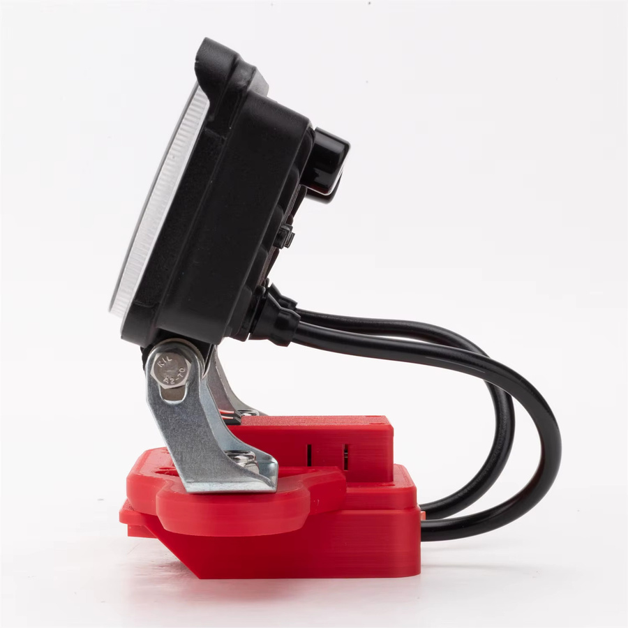 Parkside Tragbare LED-Arbeitsleuchte in Rot für X20V Lithium-Akku mit USB-Anschluss und Notbeleuchtung - Bild 3