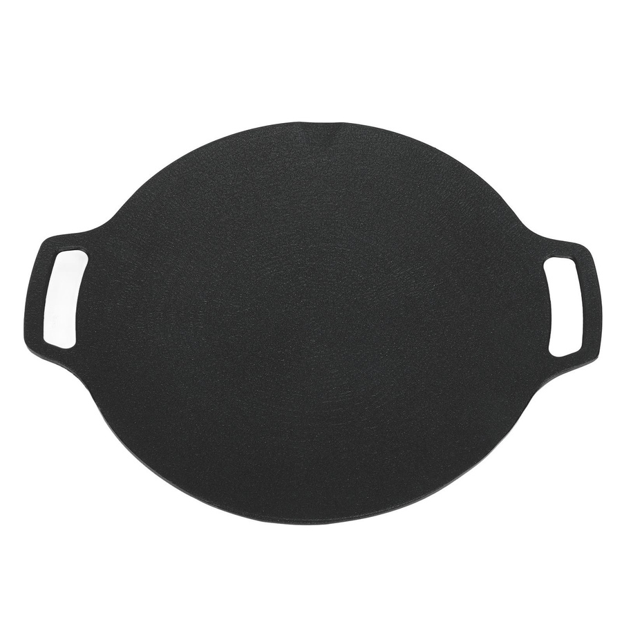 KaiSai Koreanische Grillpfanne mit 6-Schicht-Antihaftbeschichtung aus Aluminiumgusslegierung in Schwarz für Gaskocher, Durchmesser: 29 cm - Bild 2