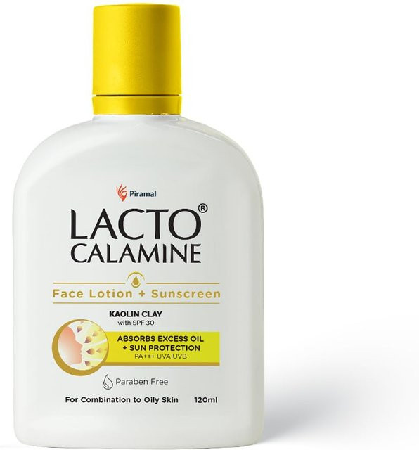Lacto Calamine Sonnenschutzlotion, LSF 30, Kaolin, Zinkoxid, 120 ml - Bild 1