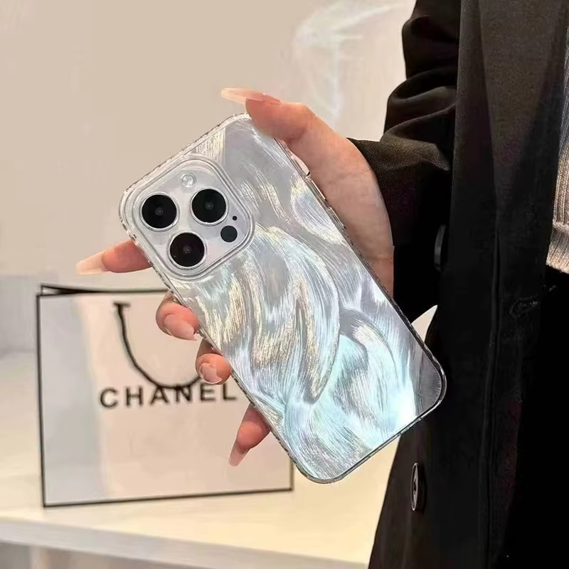 Luxuriöse Hard IMD Schutzhülle für Apple iPhone in Weiß - Bild 2