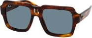 Ray-Ban RB 4408 Sonnenbrille, Quadratisch, Vollrand, Kunststoff, Unisex, blau, braun - Bild 1