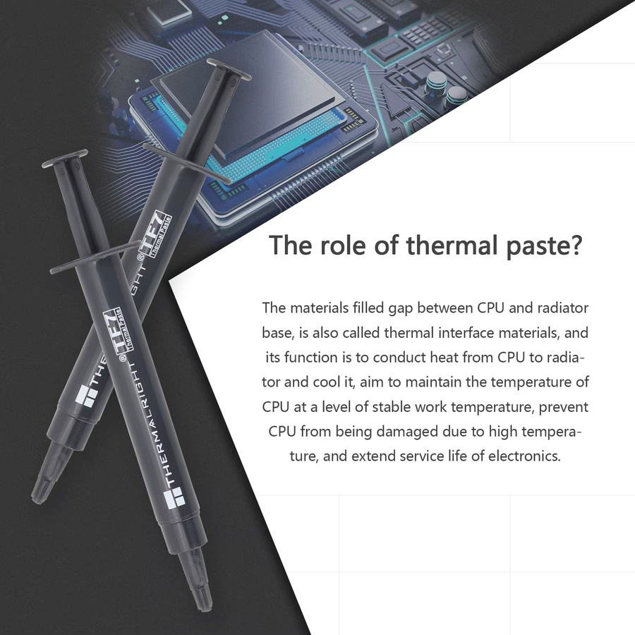 Thermalright TF7 Wärmeleitpaste Ultra-Performance mit 12,8 W/mk, 2 g - Bild 3