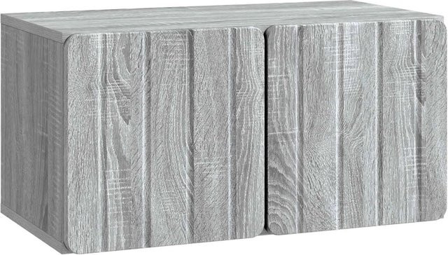 vidaXL Wandmontierter TV-Schrank Modern in Grau Sonoma, B/H/T: 59,5 x 31 x 30 cm - Bild 1
