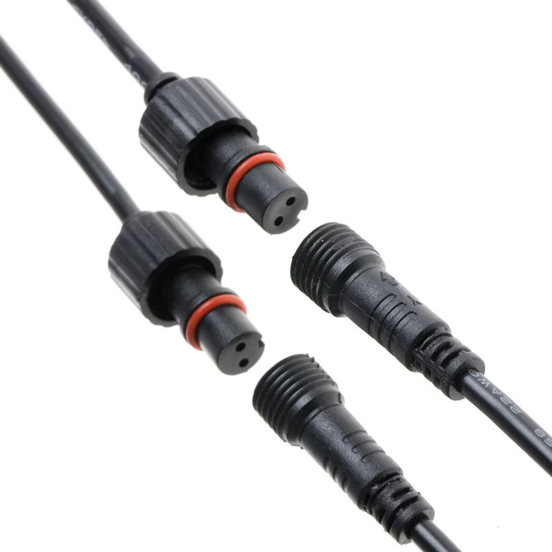 YELEDWAY 2-Wege-LED-Splitter IP67 wasserdicht Y-Form Verlängerungskabel mit 2-poligem Anschluss für DC 5V 12V Lichtleisten - Bild 2