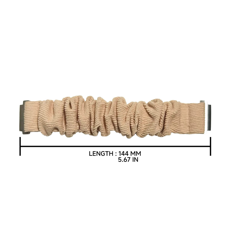 CAOWTAN Uhrenarmband Nylon, Scrunchie, Damen - Bild 2