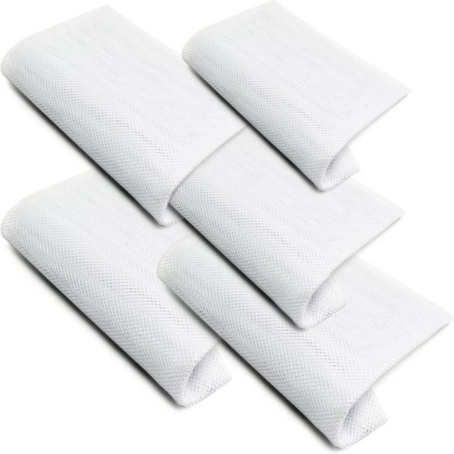 Wiltec Presstuch Set für Obst- und Fruchtpressen, 5 Stück, Farbe: Weiß, B/T/H: 28 x 28 x 58 cm - Bild 1