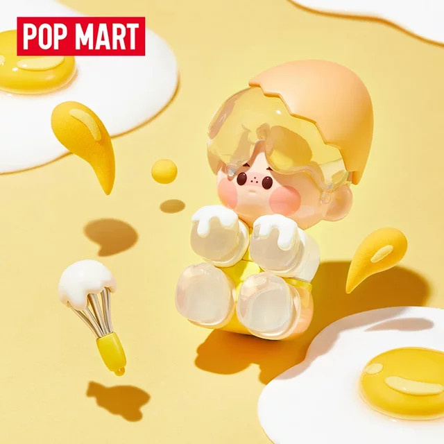 POPMART Pino Jelly Pfannkuchenteig-Serie, Blind Box, Spielzeugpuppe - Bild 1