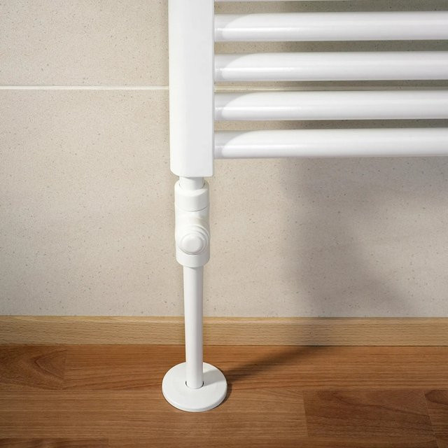 Schulte Rohrverkleidung Multifix 3er Pack aus Kunststoff in Weiß, Länge: 100 cm - Bild 1