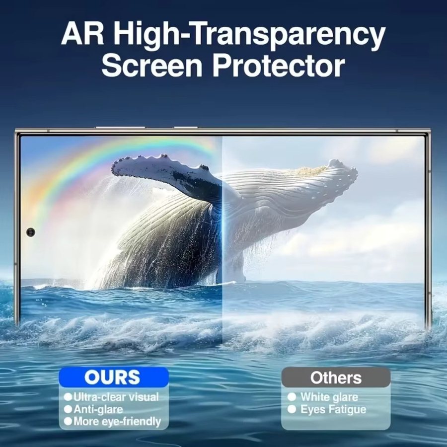NNBILI 4er Pack Hydrogel-Displayschutzfolie für Samsung Galaxy S26 S25 S24 S23 S22 S21 S20 Ultra Plus und FE, transparent - Bild 2
