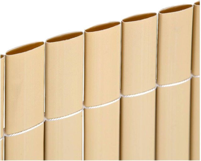 NORTENE Sichtschutz Natur aus PVC in Beige und Multicolour B/H/L: 300 x 8 x 90 cm - Bild 1