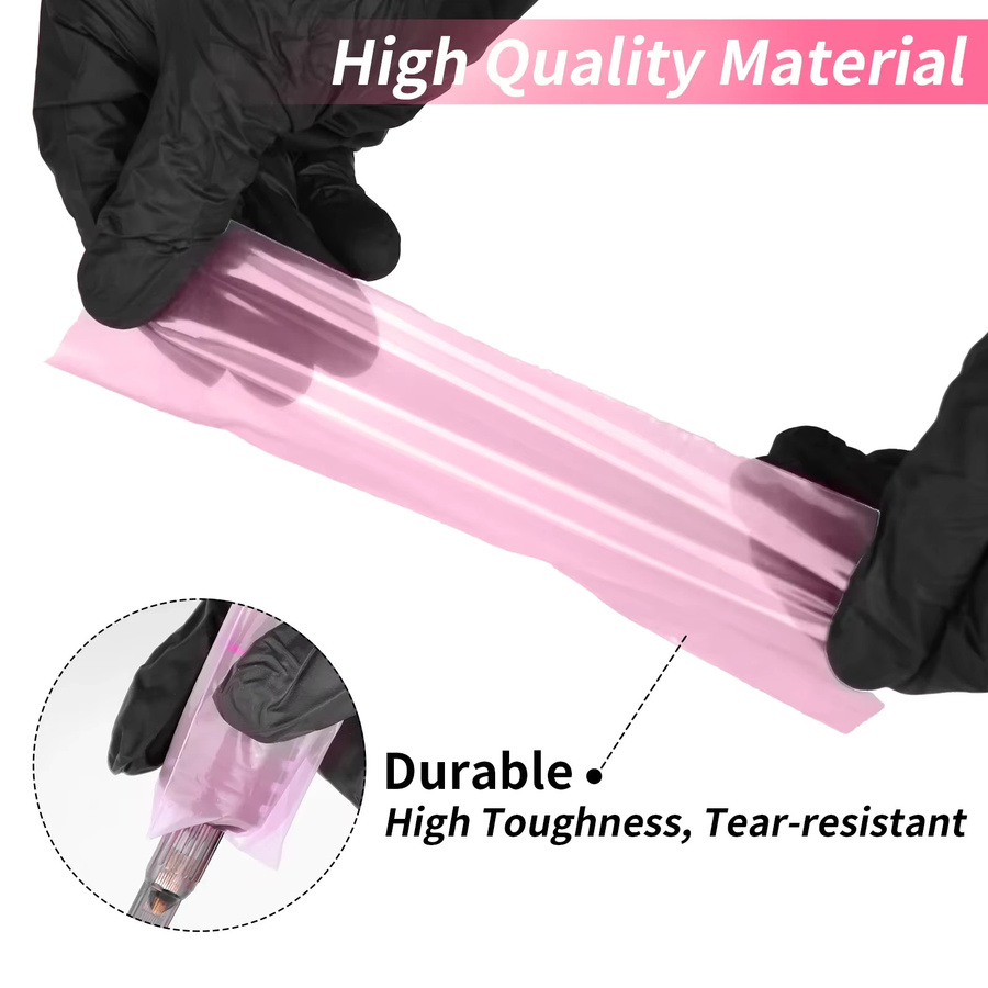 CNKESS Tattoo Bleistift Set, 200 Stück, mit 3 rosa Hüllen und Taschen - Bild 3