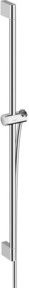 Hansgrohe Brausestange Unica Pulsify S in Chrom mit höhenverstellbarem Push Handbrausehalter, Höhe: 95,9 cm - Bild 1