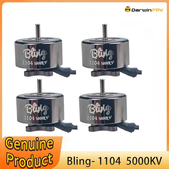 DarwinFPV Bling Series 1104 5000KV Brushless Motor, Zubehör, Metall - Bild 1
