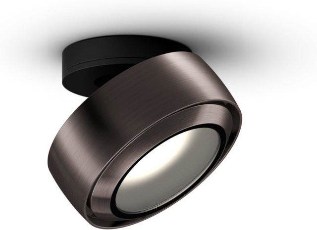 Occhio Più R alto VOLT LED-Deckenstrahler mit Phantom-Aufbaudose und Cone-Glas in Schwarz matt, warmweißes Licht (3000K) - Bild 1
