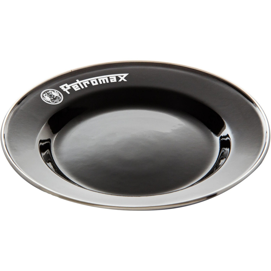 Petromax Emaille-Teller PX-PLATE-S aus Stahl in Schwarz, 2 Stück - Bild 3