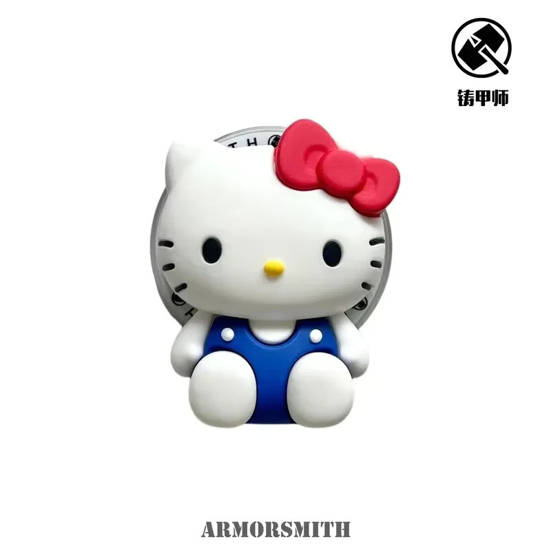 Sanrio MagSafe Magnetischer Handygriff-Ständer mit faltbarem kabellosem Ladehalter für iPhone, Hello Kitty Kuromi My Melody, Multicolour - Bild 6