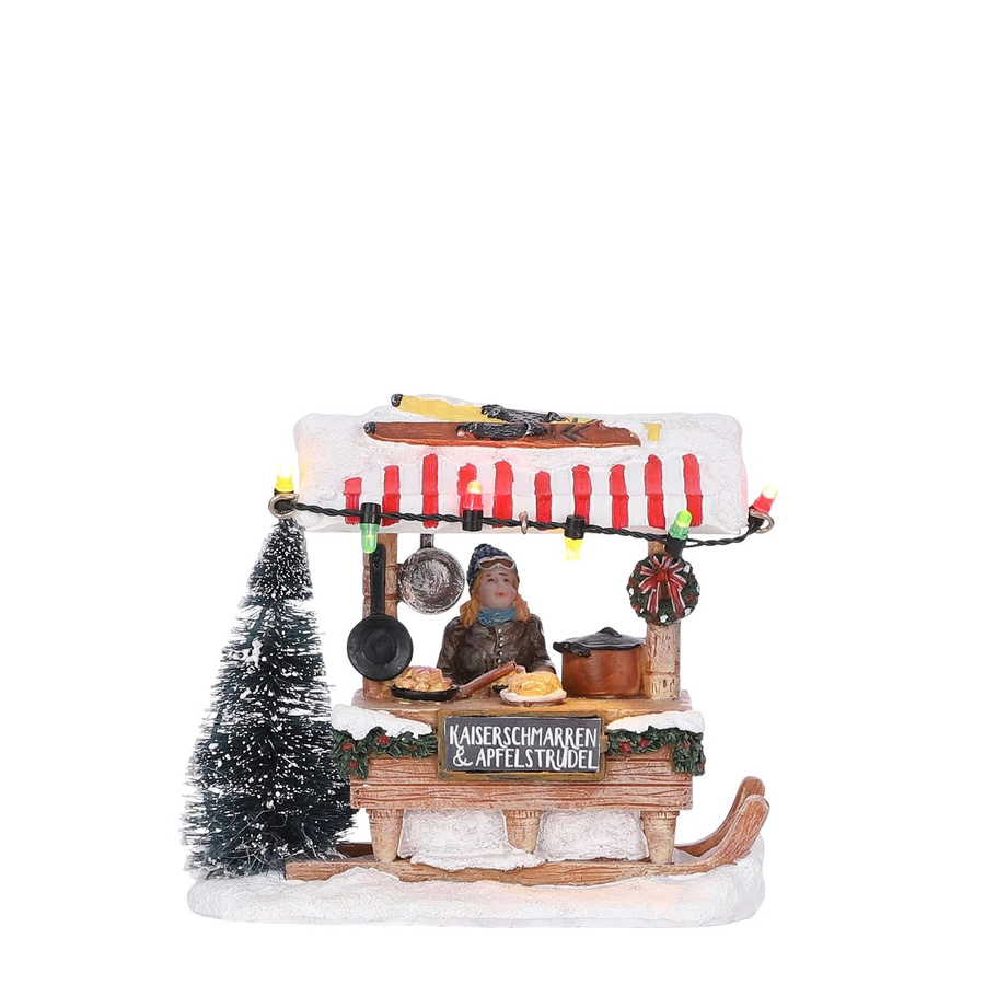 Luville Collectables Apfelstrudel Keramik Dekofigur Multicolor B: 7 cm, T: 11,5 cm, H: 9,5 cm - Bild 2