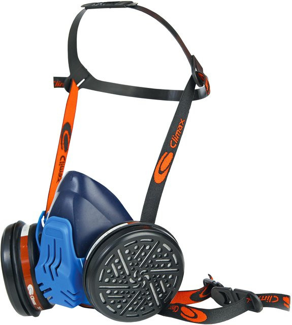 Climax Halbmaske 757-S A1 mit Filtern in Blau - Bild 1