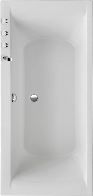 OTTOFOND Badewanne Rosa rechteckig Weiß B/H/L: 80 x 45 x 190 cm - Bild 1